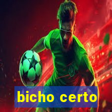 bicho certo